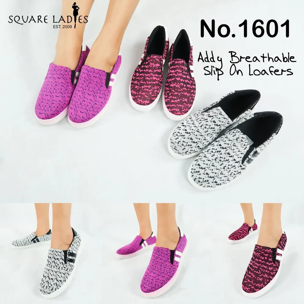 รองเท้าส้นแบนสปอร์ต Addy - Addy Breathable Slip On Loafers