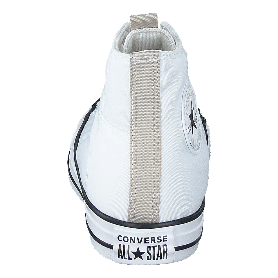 All Star Hi Webbed Optical White
