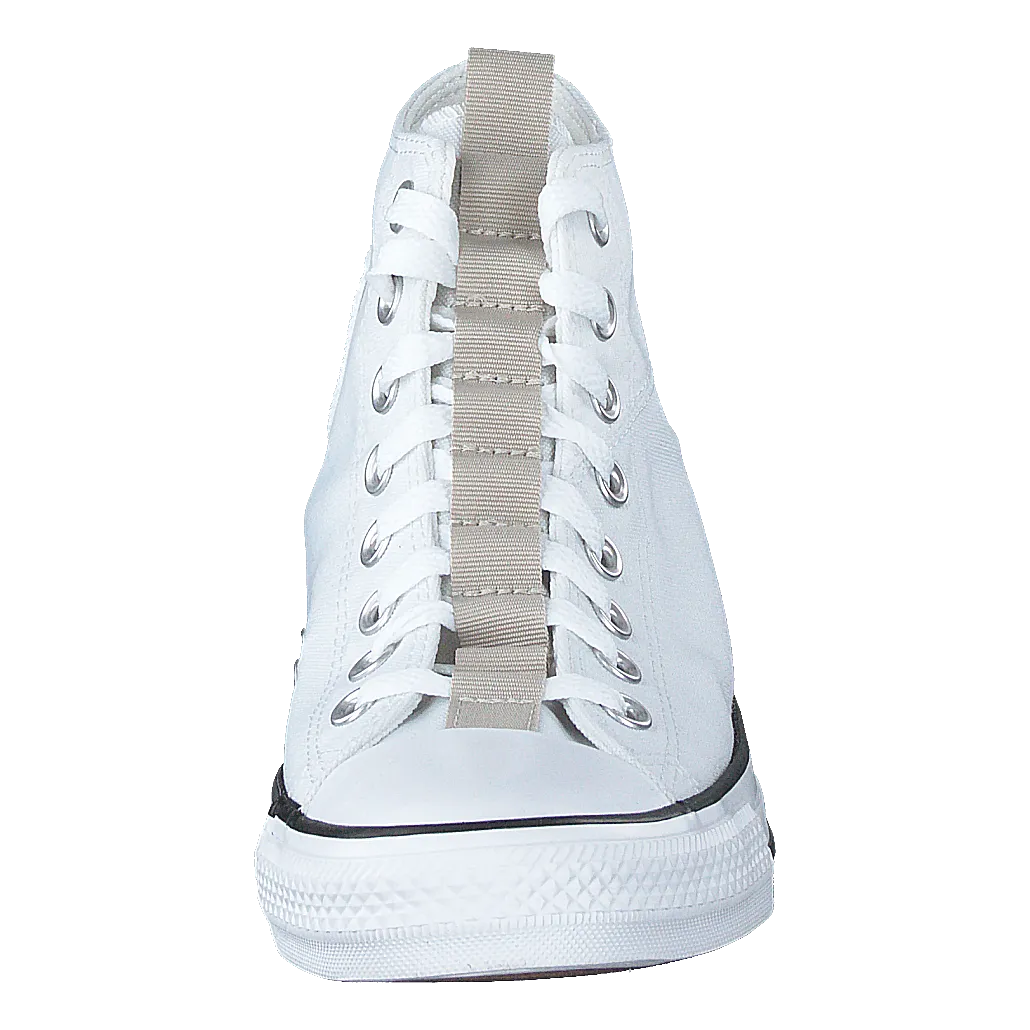 All Star Hi Webbed Optical White