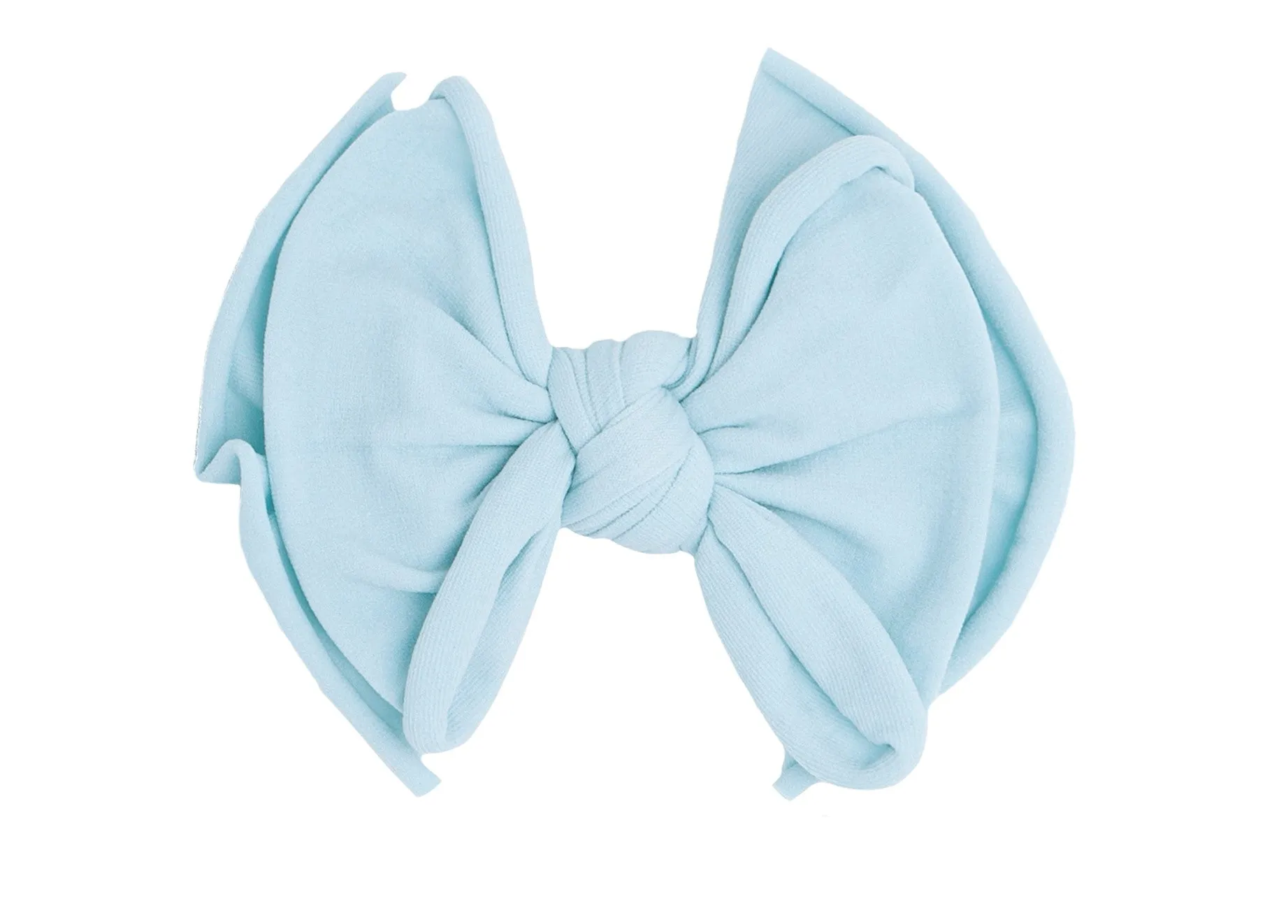 Baby Bling Chambray FAB-BOW-LOUS Clip