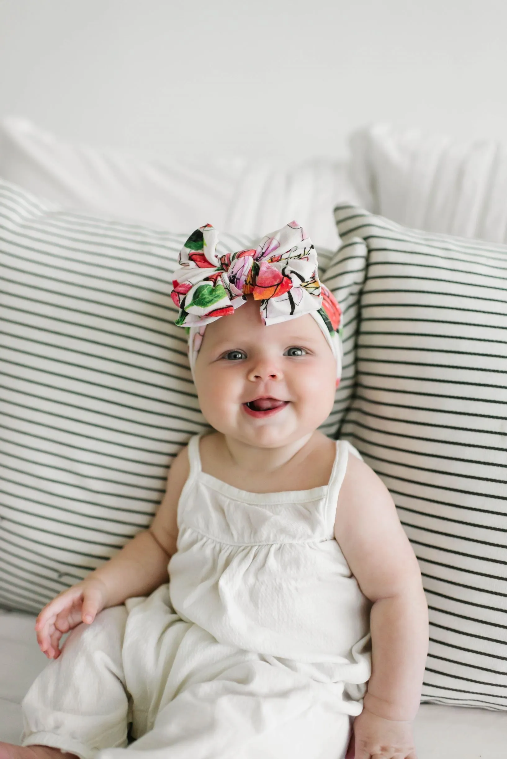 Baby Bling Springtime Sketch Printed FAB-BOW-LOUS