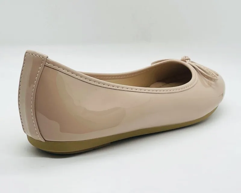 Ballerina Slip On Flat Bow Shoes