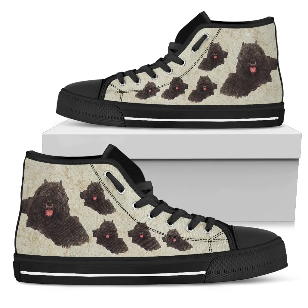 Bouvier Des Flanders Canvas Shoe