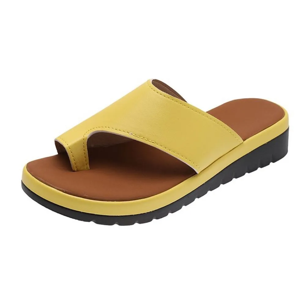 Bunion Corrector Platform Sandals