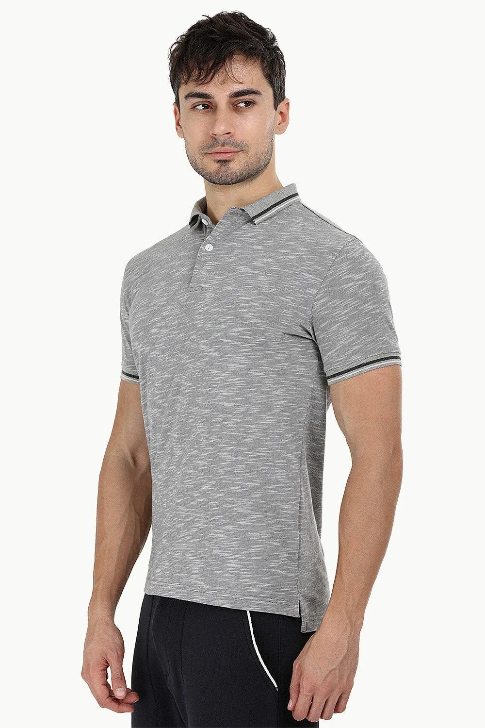 Casual Cotton Polo T-Shirt
