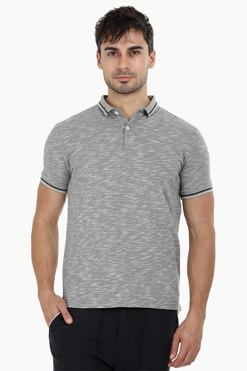 Casual Cotton Polo T-Shirt