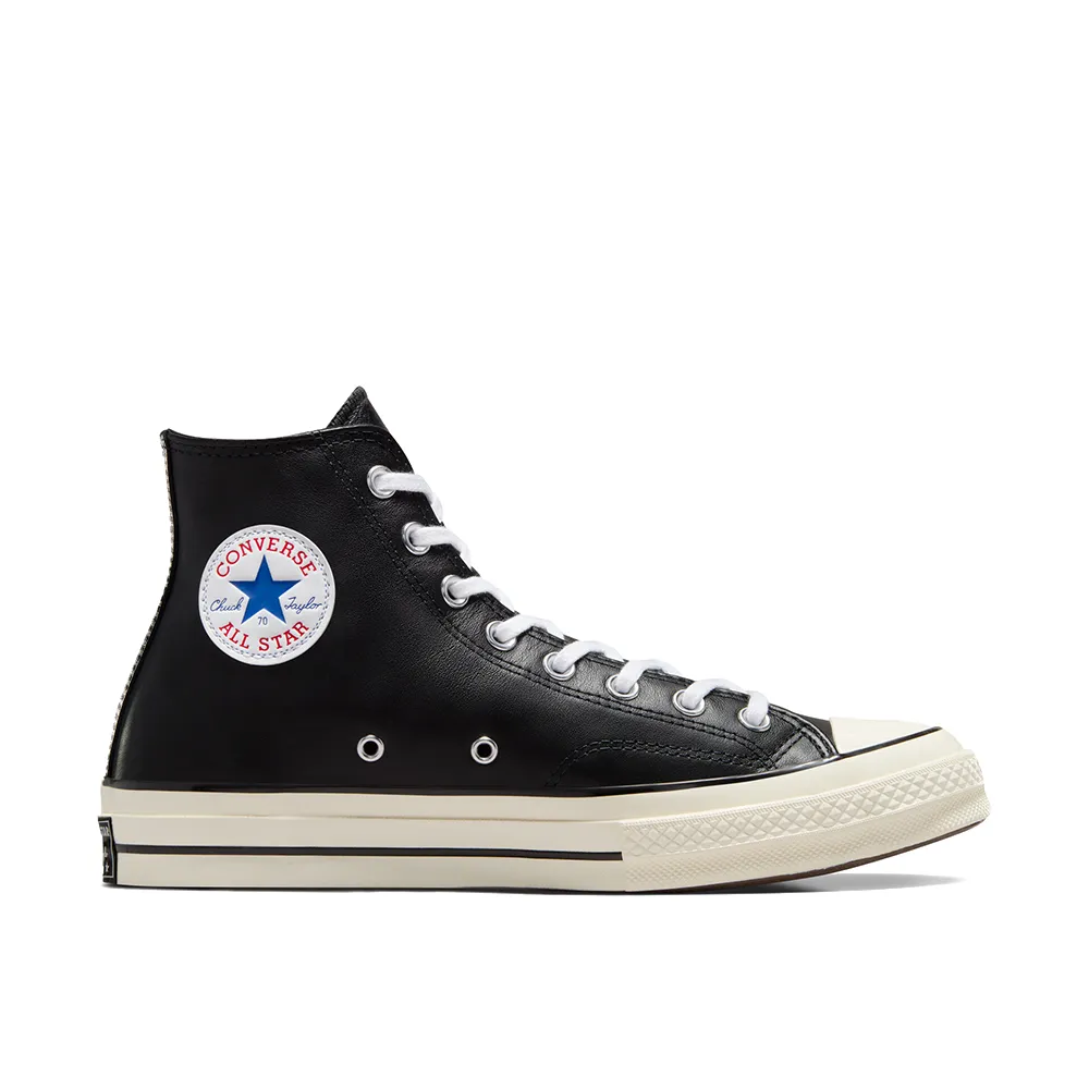 Chuck 70 Leather Hi 'Black & White'