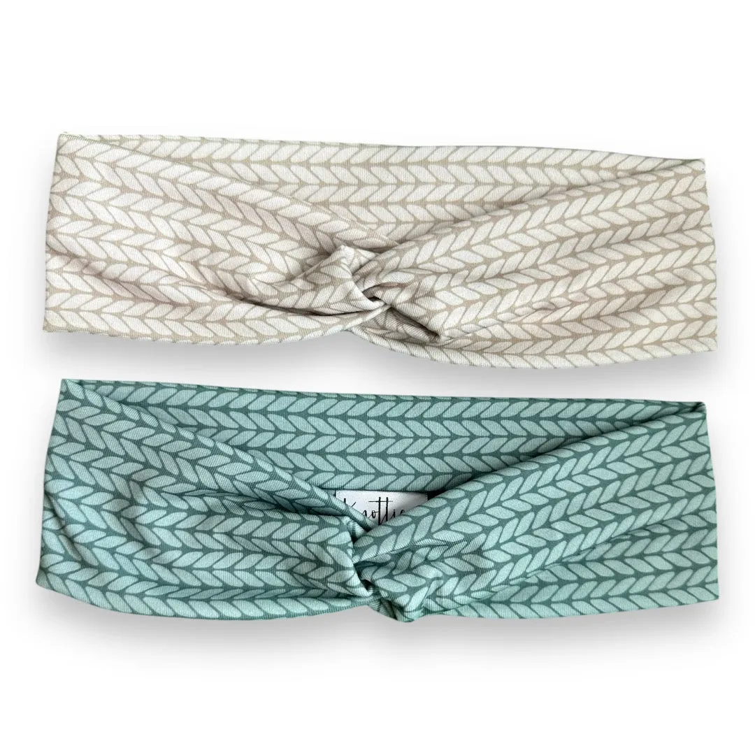 Chunky Knit Knotties Headband