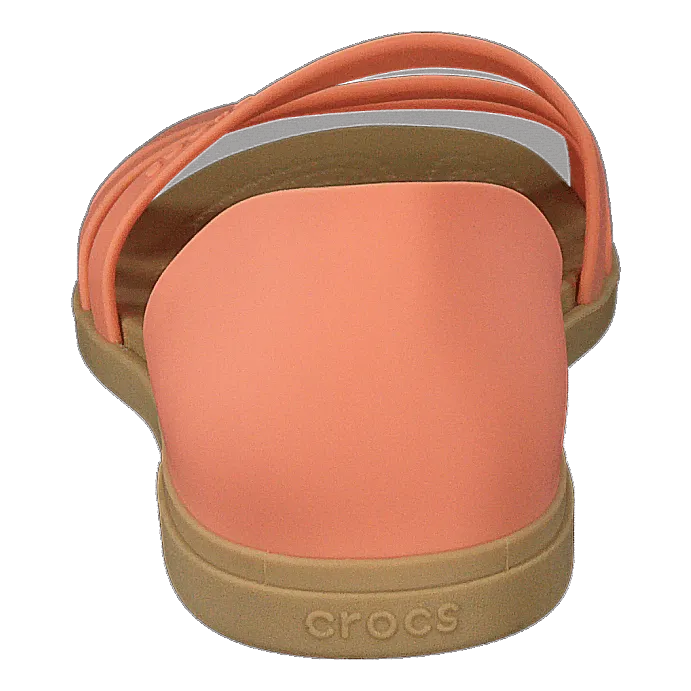 Crocs Tulum Open Flat W Grapefruit/tan