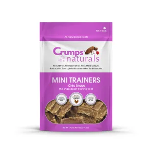 CRUMPS NATURALS CHIC SNAPS MINI TRAINER DOG TREATS