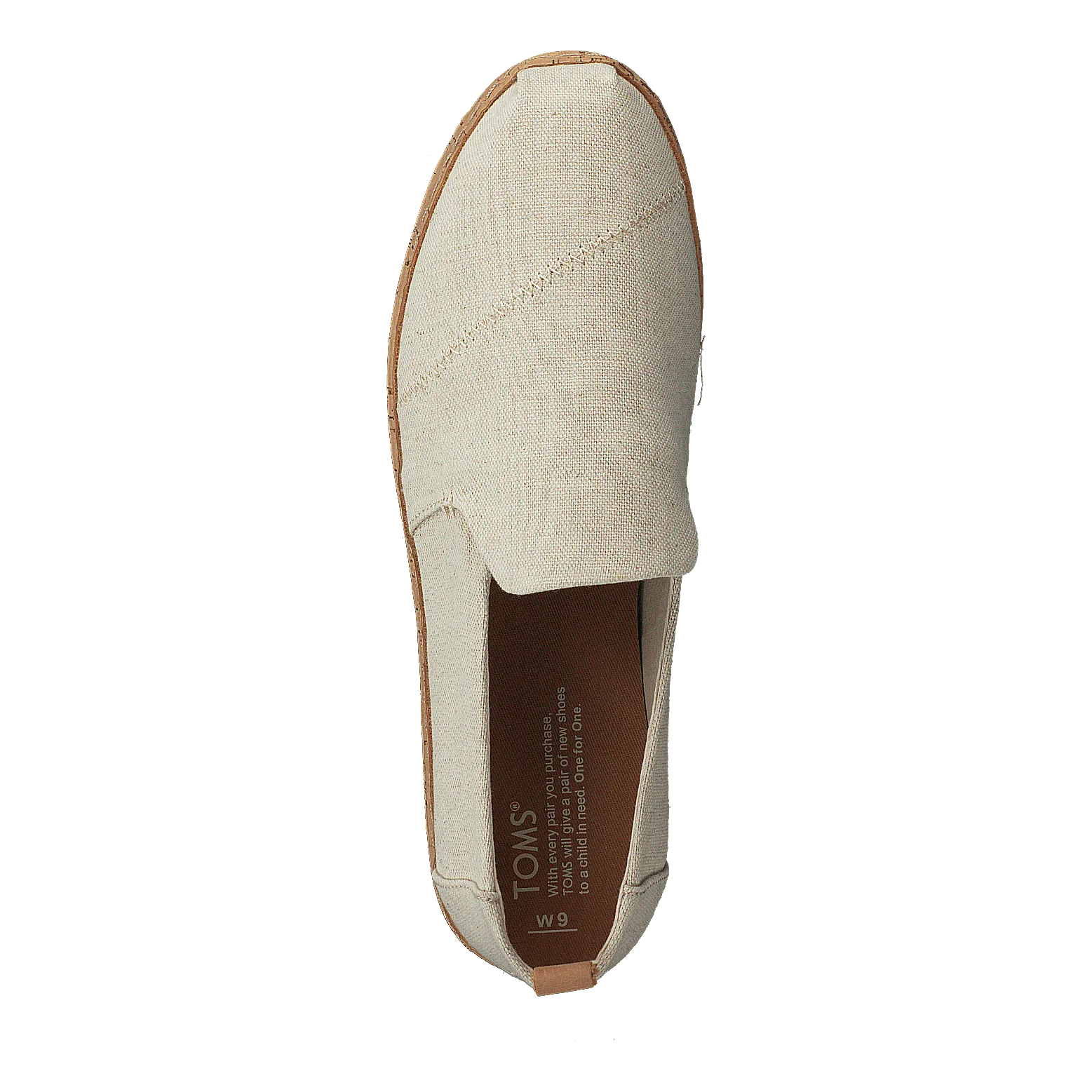 Deconstructed Alpargata Cork Natural Hemp