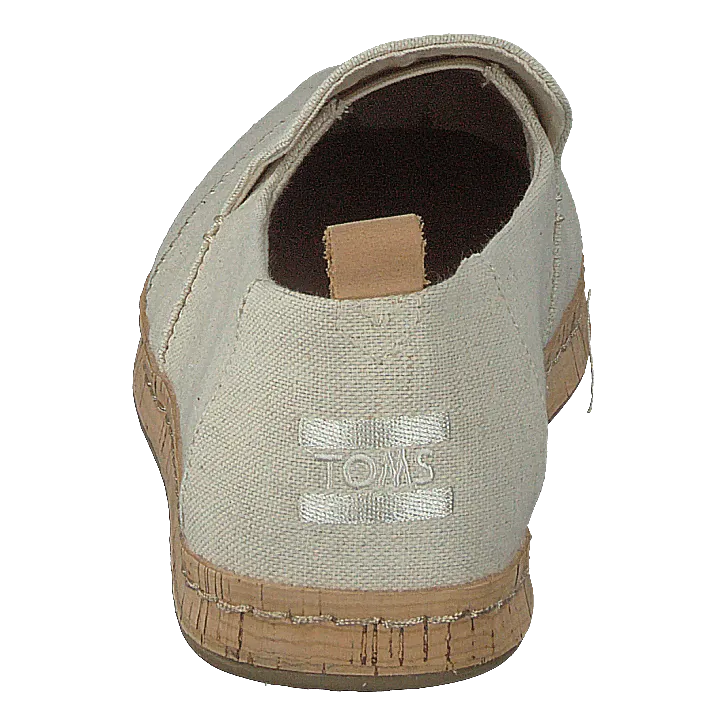 Deconstructed Alpargata Cork Natural Hemp