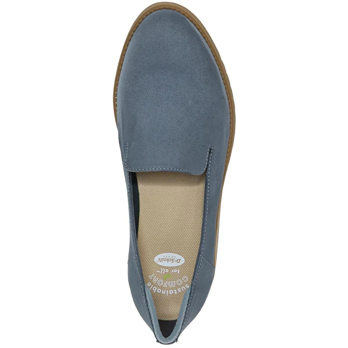 Dr. Scholl's Shoes Womens Jetset Cushioned Footbed Slip On Loafers