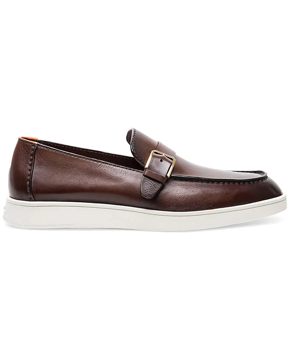 Dread Leather Loafer in Dark Brown