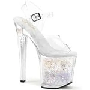 Enchant 708Aqua-02 Clear/Clear Silver