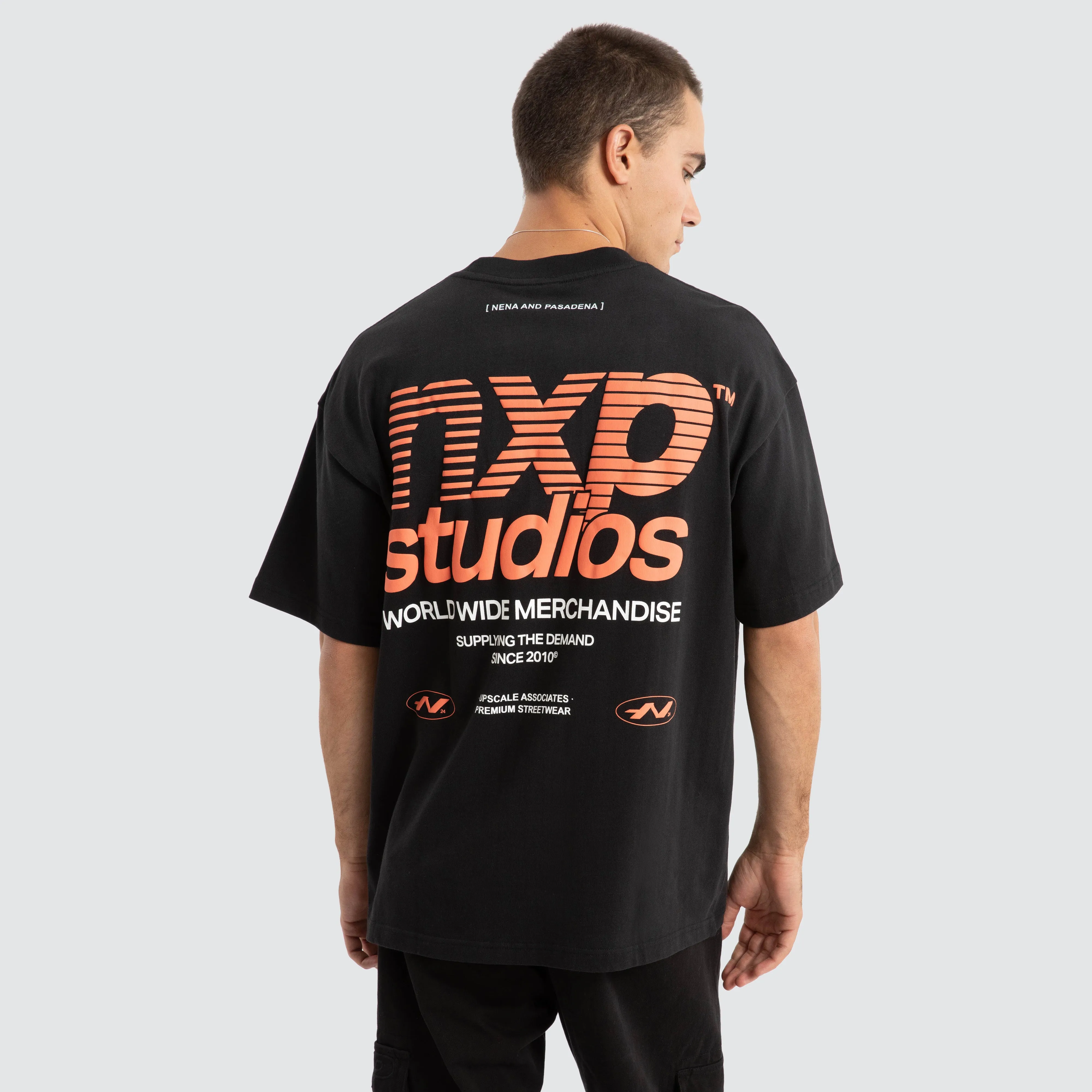 Firefly Raptor Tee Bleached Black