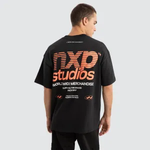 Firefly Raptor Tee Bleached Black
