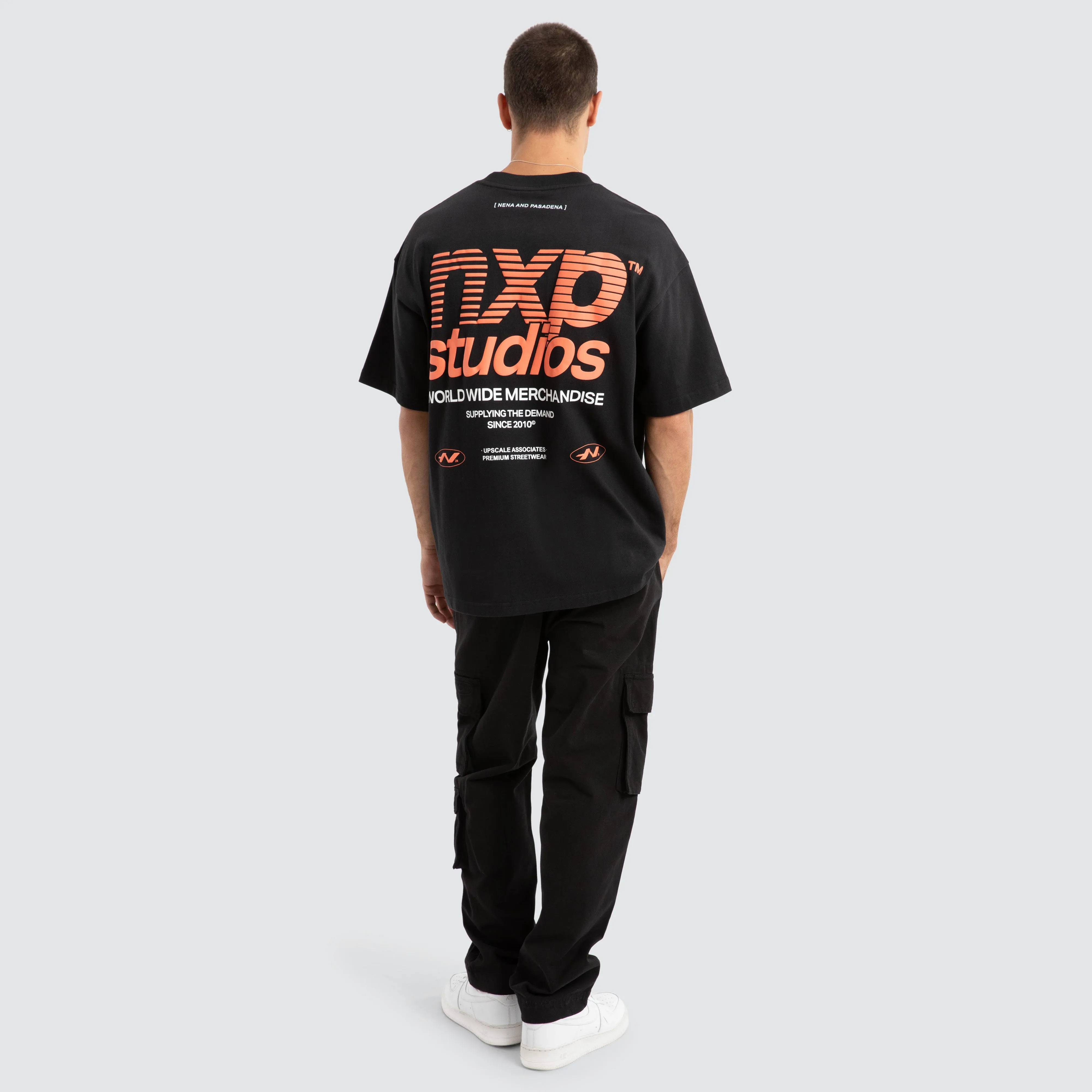Firefly Raptor Tee Bleached Black