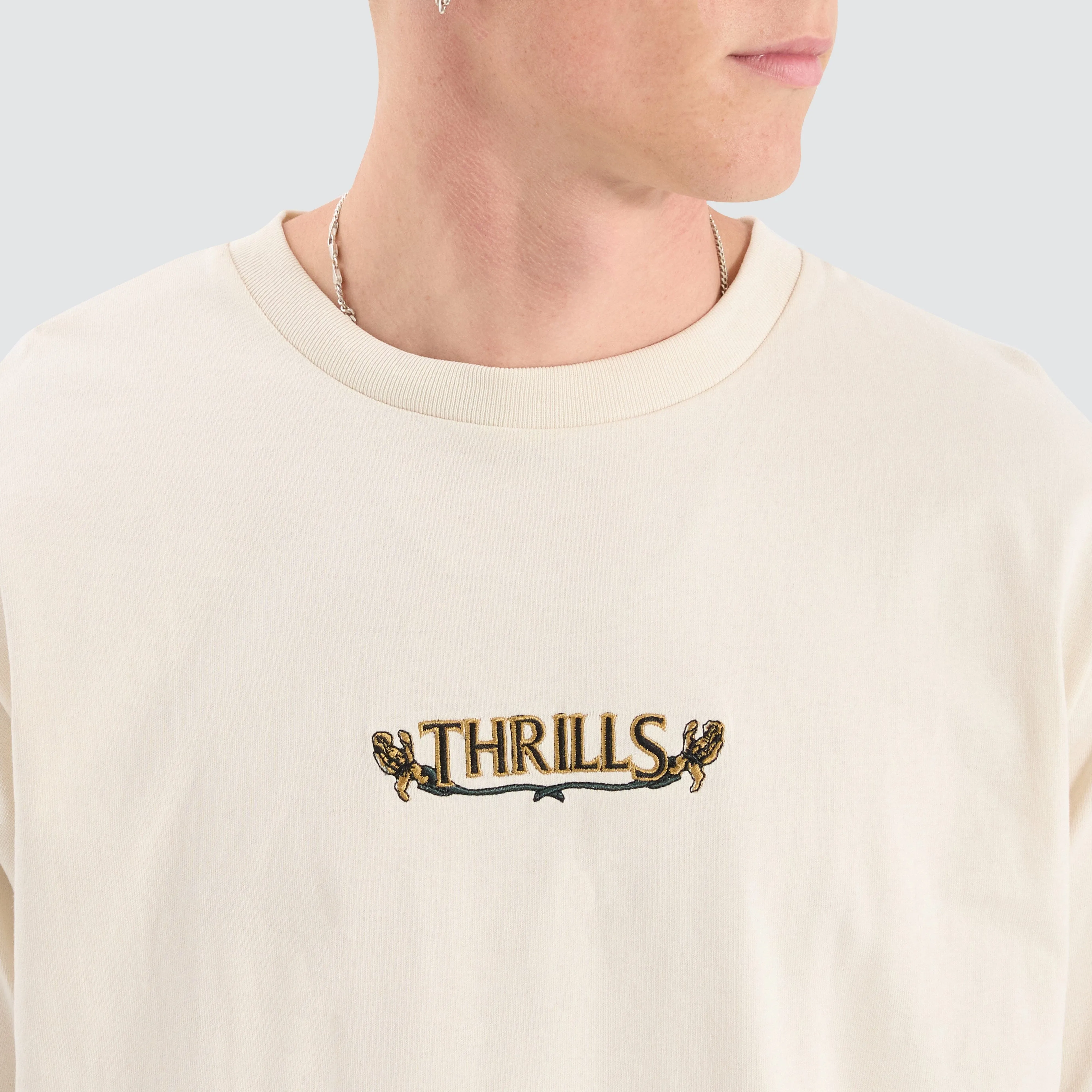 Flowershop Merch Fit Tee White