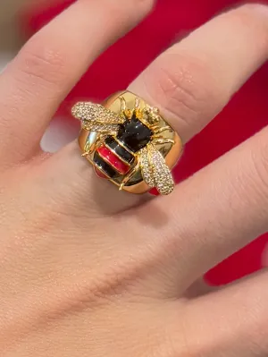 Golden Hive Luxe Ring