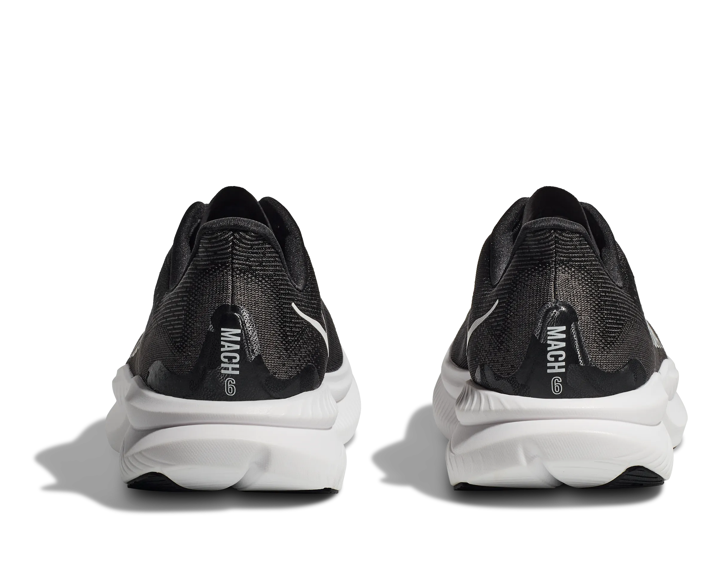 Hoka Mach 6 Black White Men's