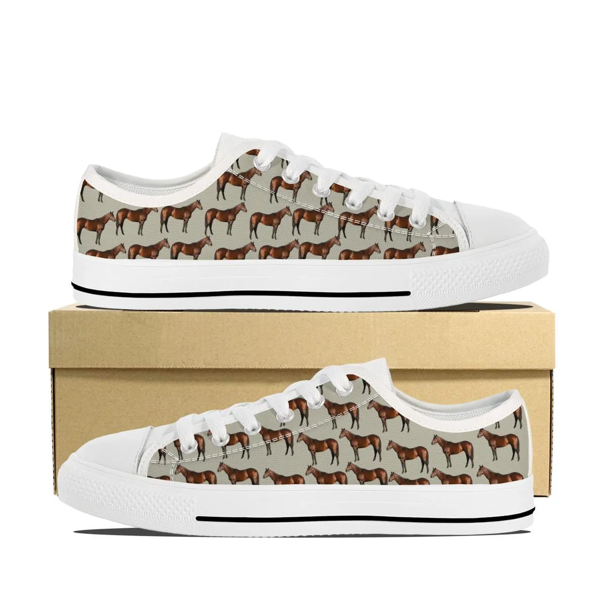 HORSE CANVAS SHOES