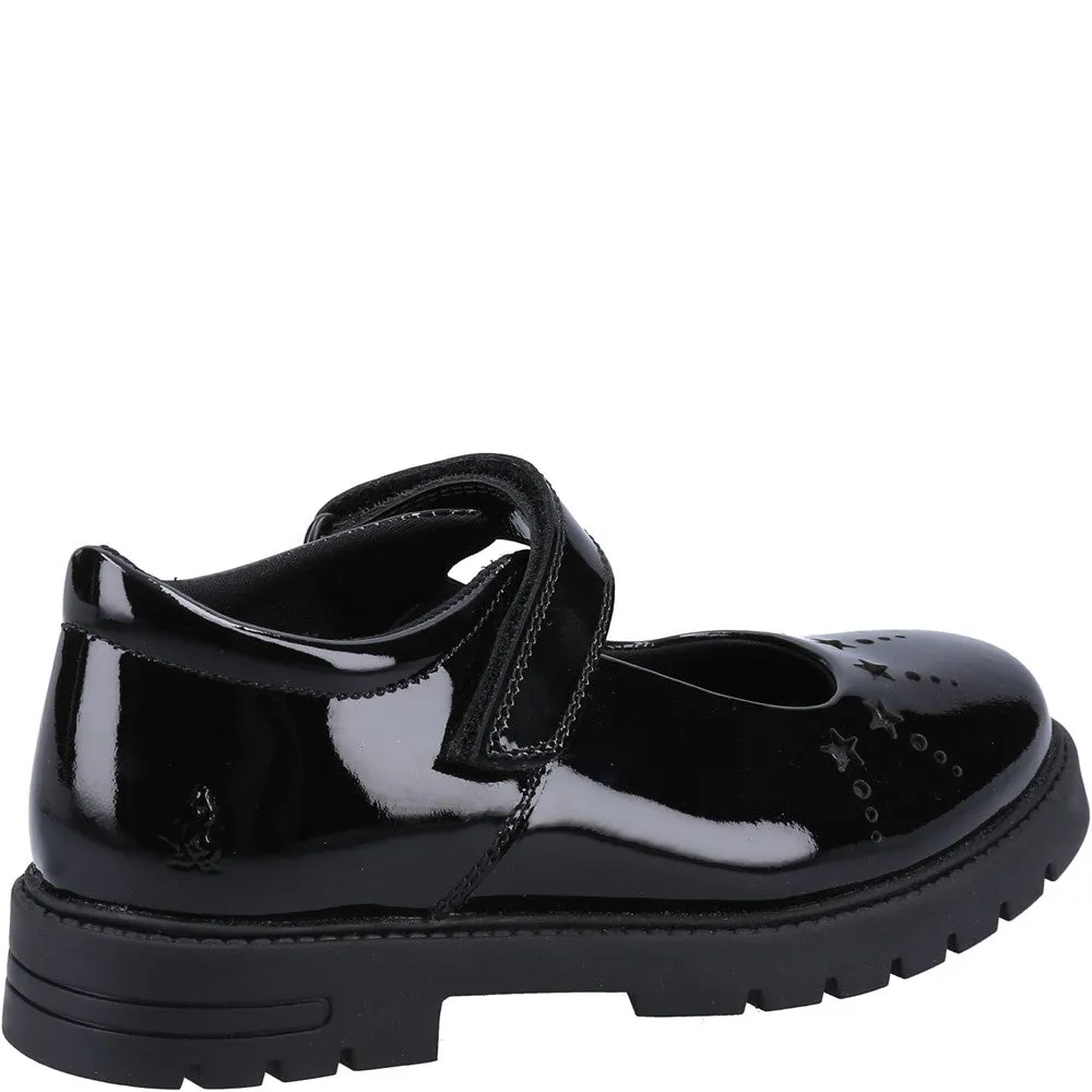 Hush Puppies Sabrina Patent Senior School Shoes
