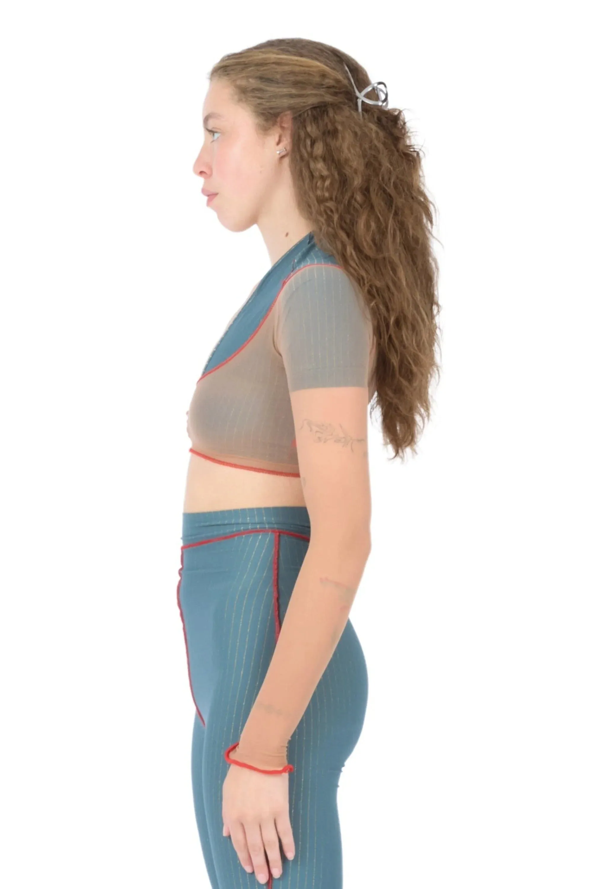 Iconic Sticky Nylon Top