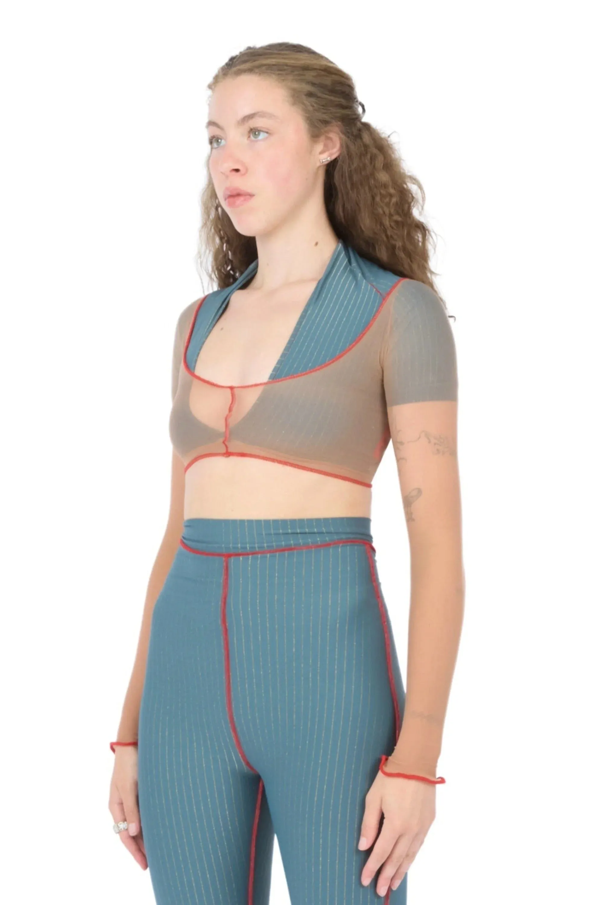 Iconic Sticky Nylon Top
