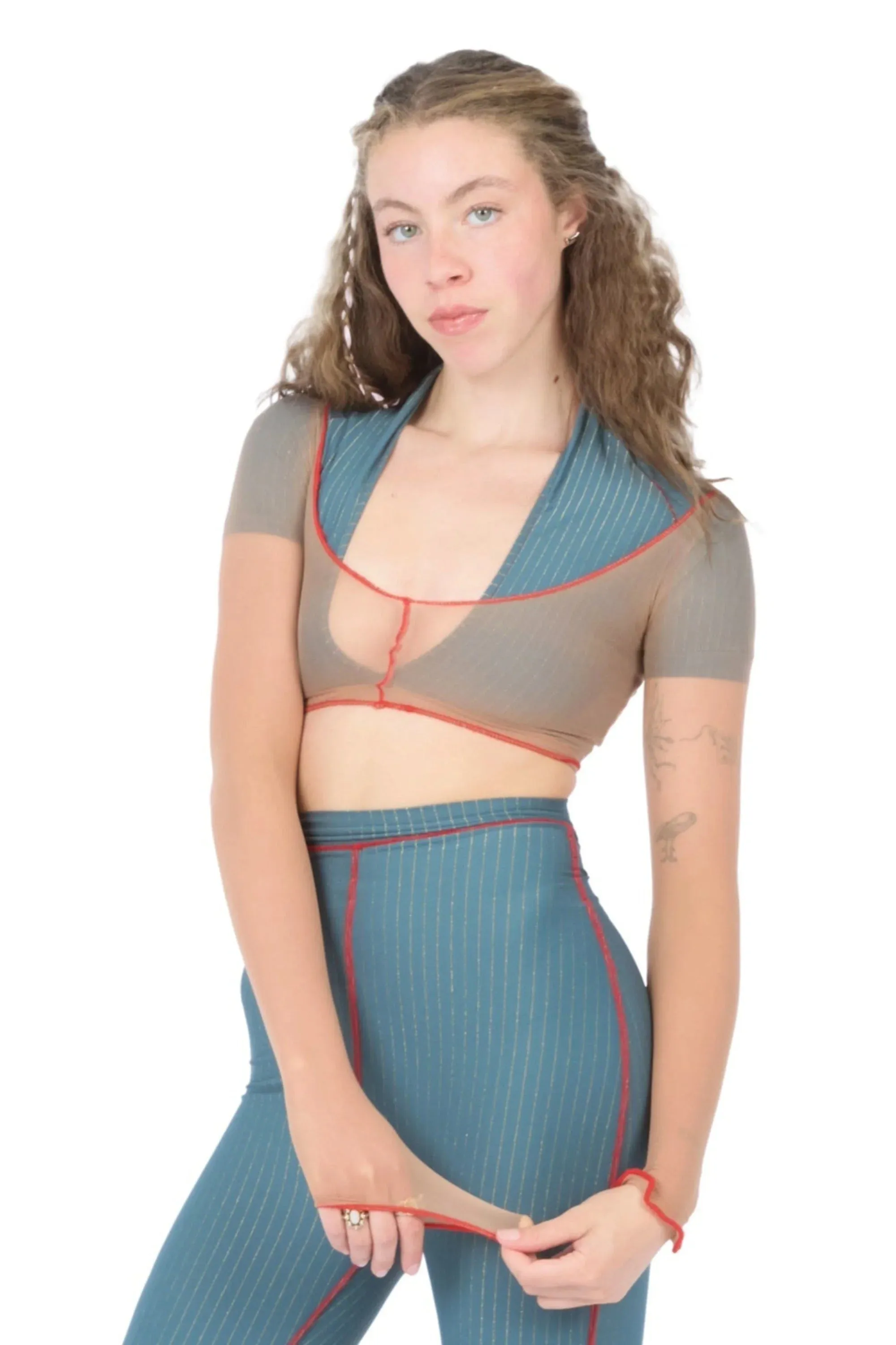 Iconic Sticky Nylon Top