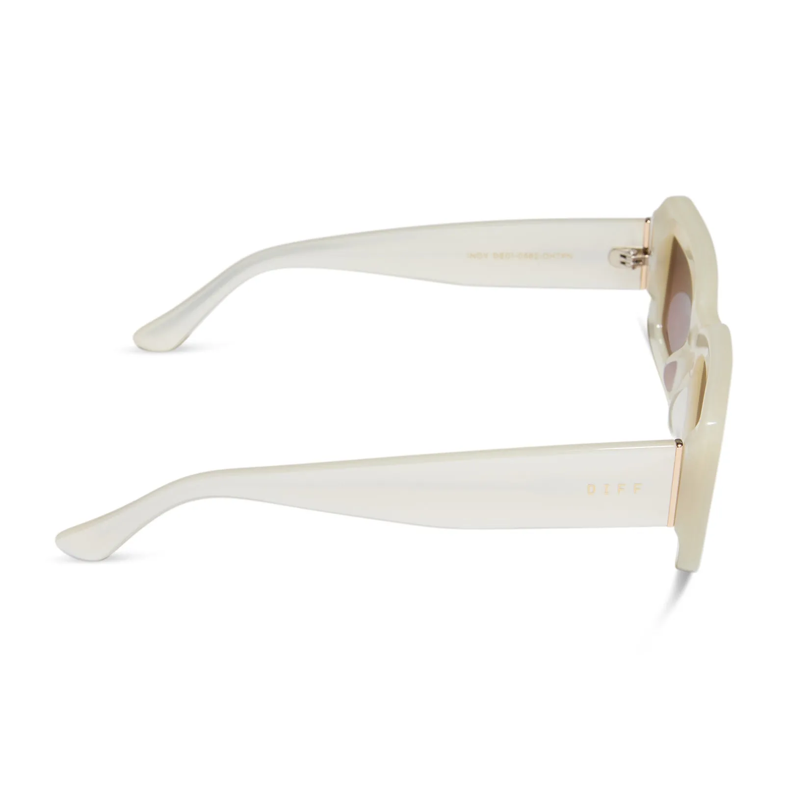 INDY - OPALINE   TAUPE MIRROR SUNGLASSES