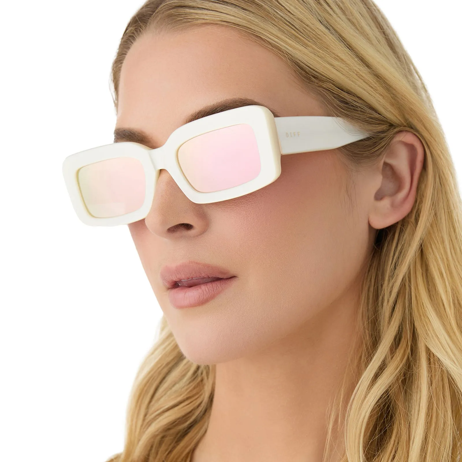 INDY - OPALINE   TAUPE MIRROR SUNGLASSES