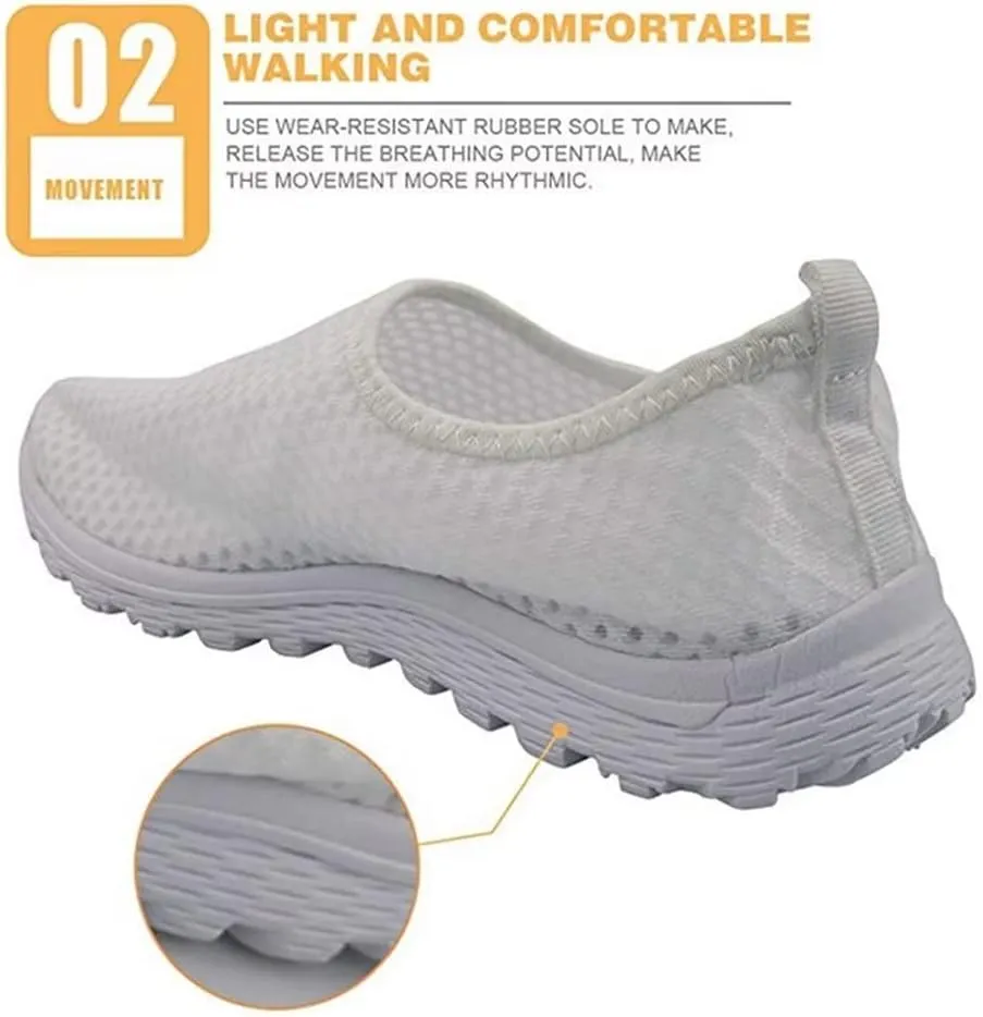 Jeiento Running Shoes for Women Men Athletic Walking Sneakers,Fall Leaf Shoes,Halloween Shoes for Hiking Walking Sports Travel Jogging Shoes