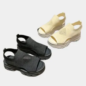 Joskaa 2024 New Elastic Chunky Sandals
