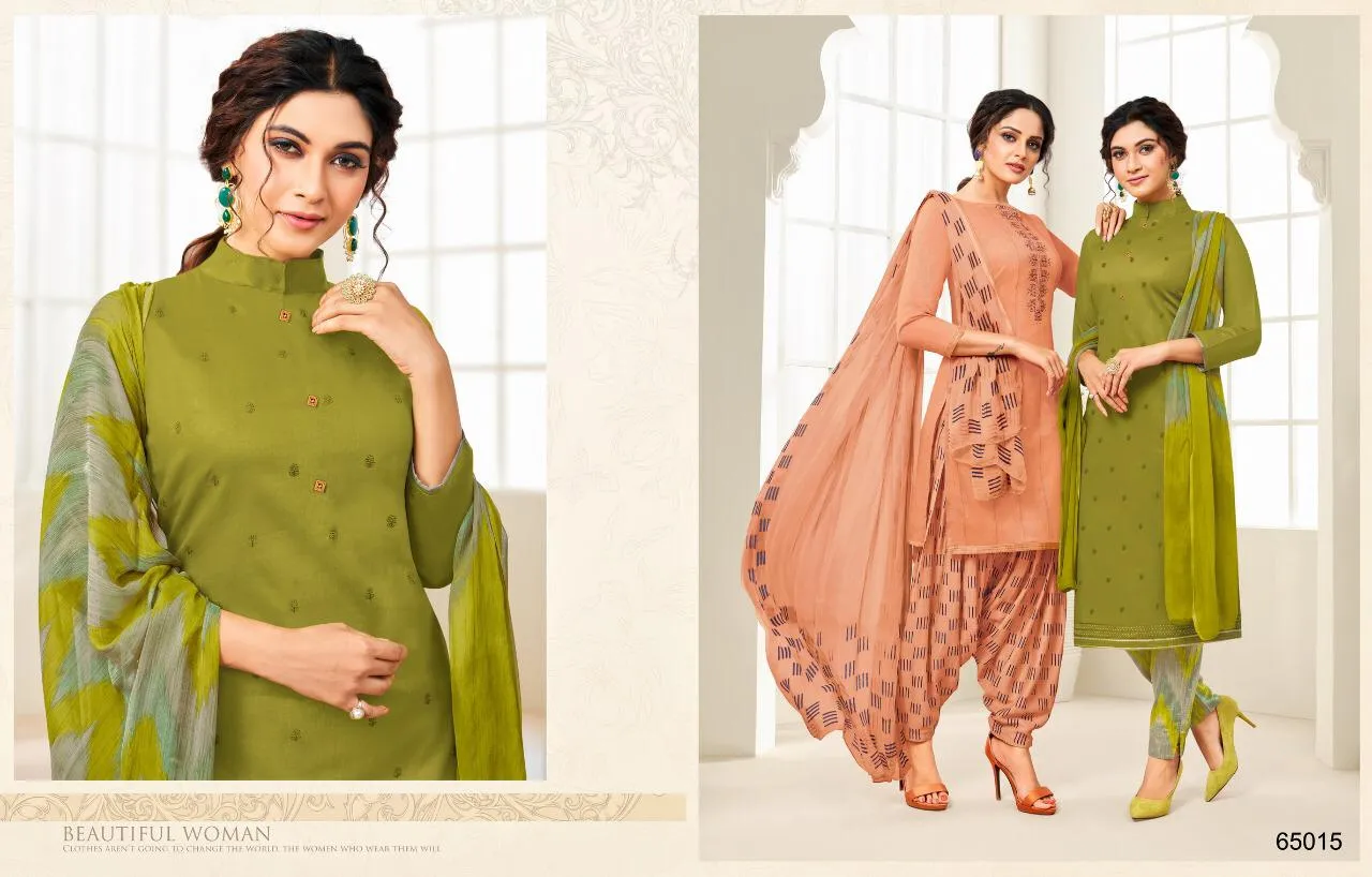 Kapil Trendz Presents Latest Cotton Printed Casual Wear Salwar Suits