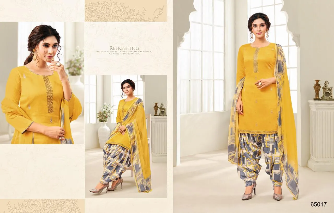Kapil Trendz Presents Latest Cotton Printed Casual Wear Salwar Suits