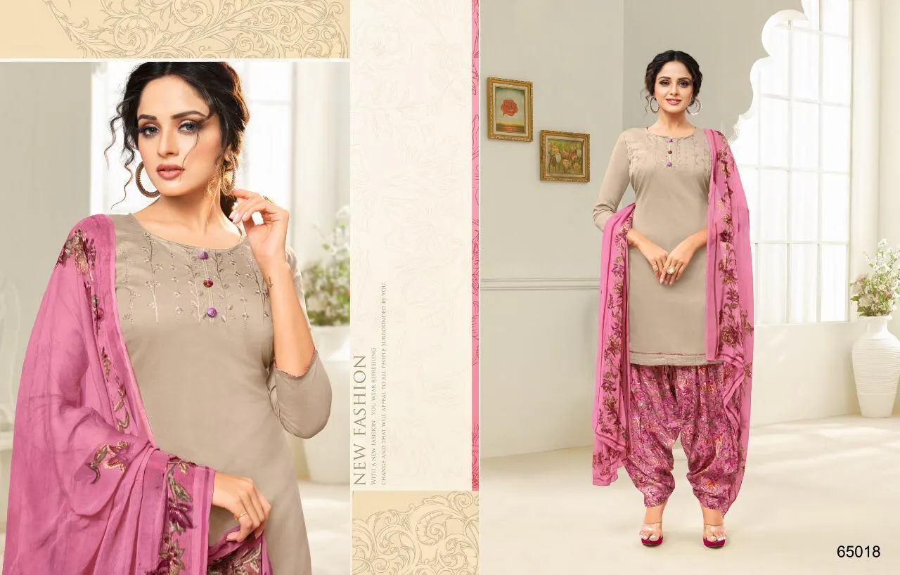 Kapil Trendz Presents Latest Cotton Printed Casual Wear Salwar Suits