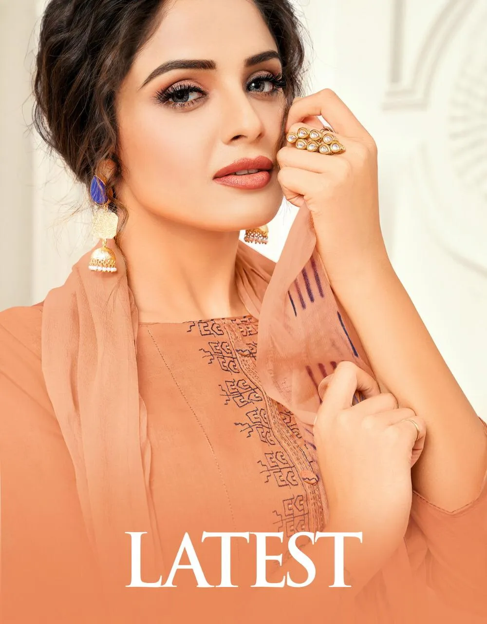 Kapil Trendz Presents Latest Cotton Printed Casual Wear Salwar Suits