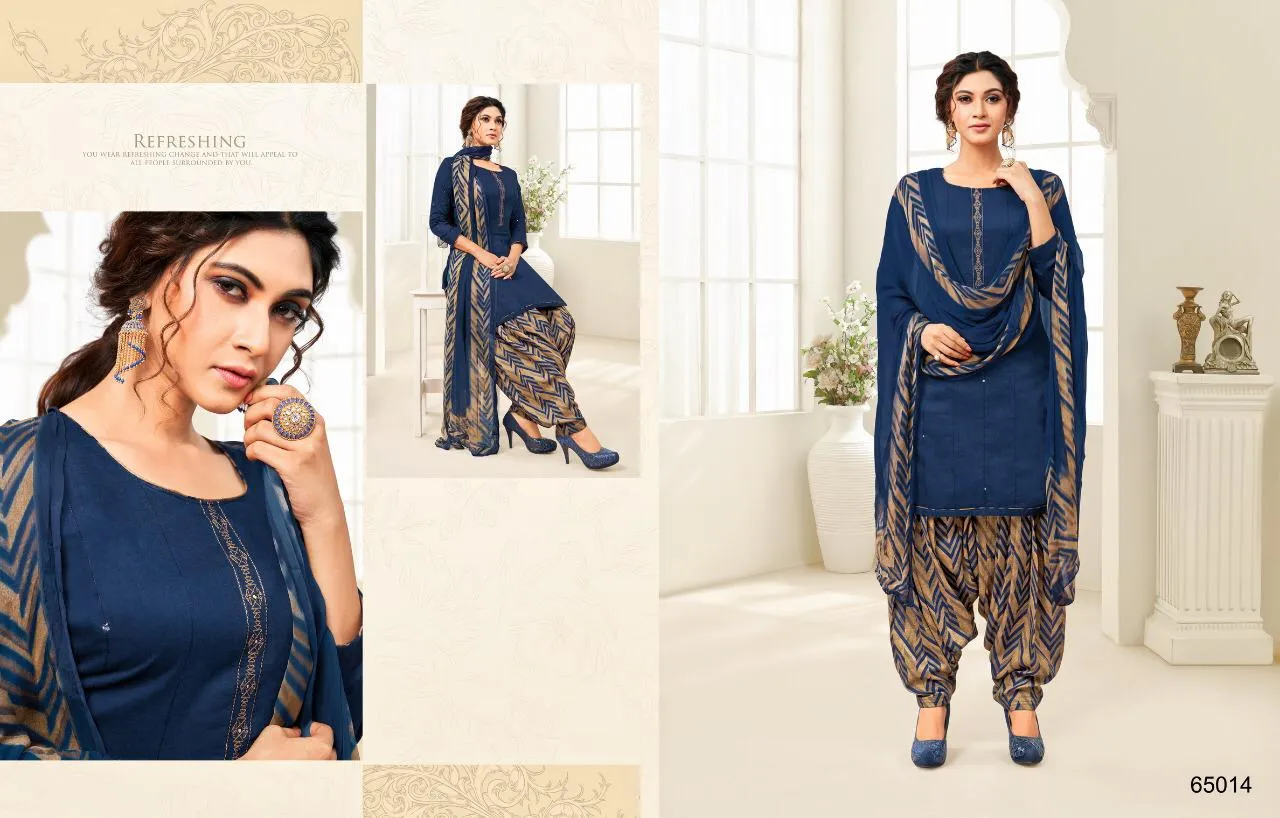 Kapil Trendz Presents Latest Cotton Printed Casual Wear Salwar Suits