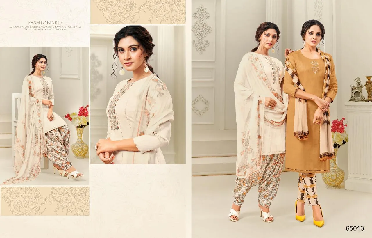 Kapil Trendz Presents Latest Cotton Printed Casual Wear Salwar Suits