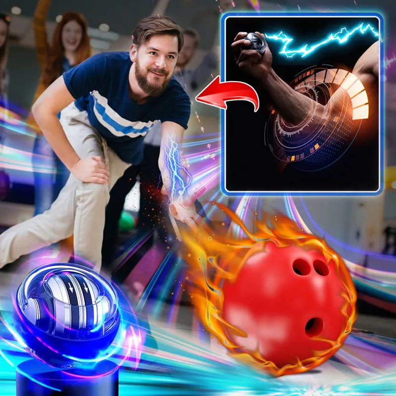 LED Power Gyro Auto-Start Wrist Training Handball Forearm Exerciser