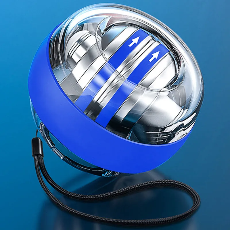 LED Power Gyro Auto-Start Wrist Training Handball Forearm Exerciser