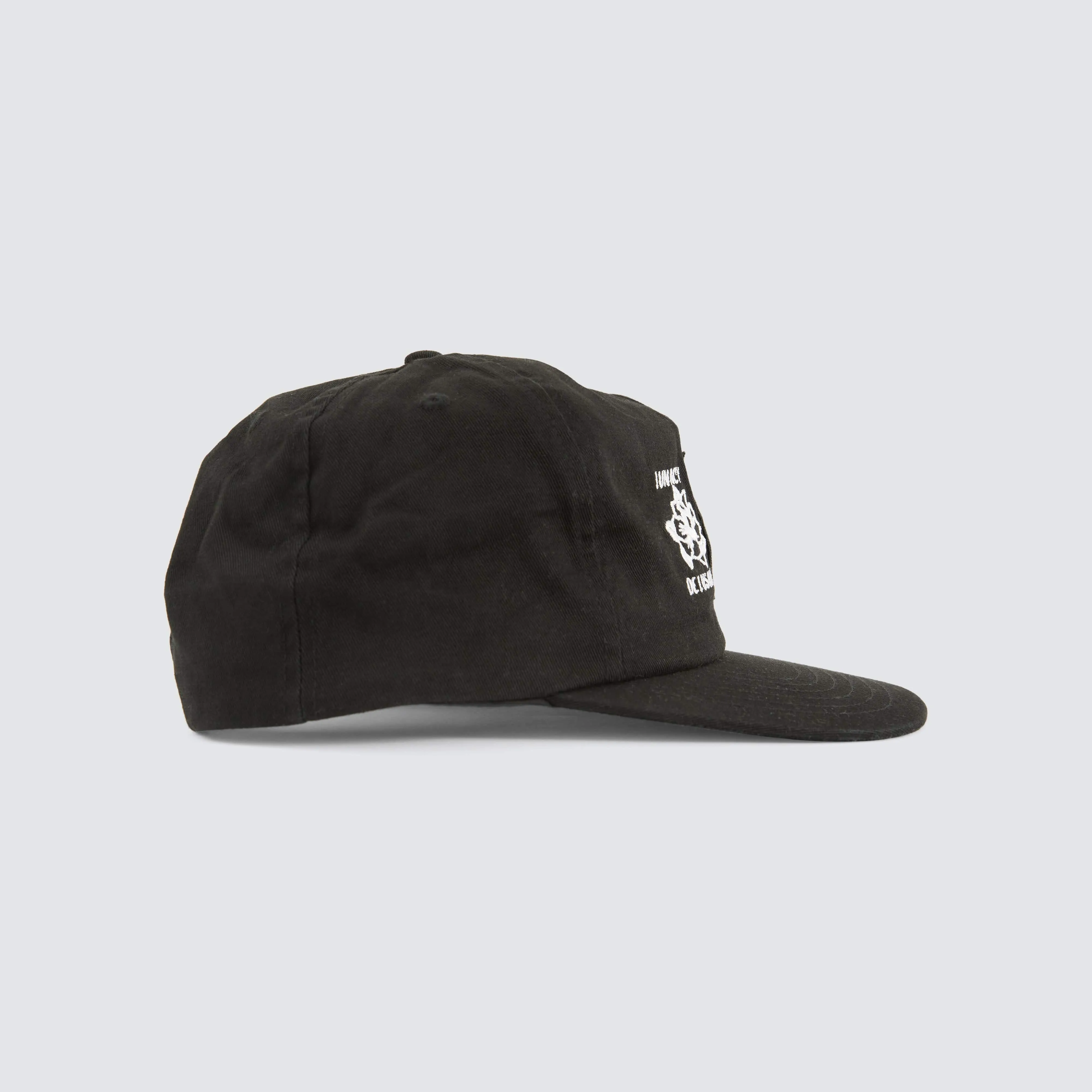 Lunacy Delusions 5 Panel Cap Black