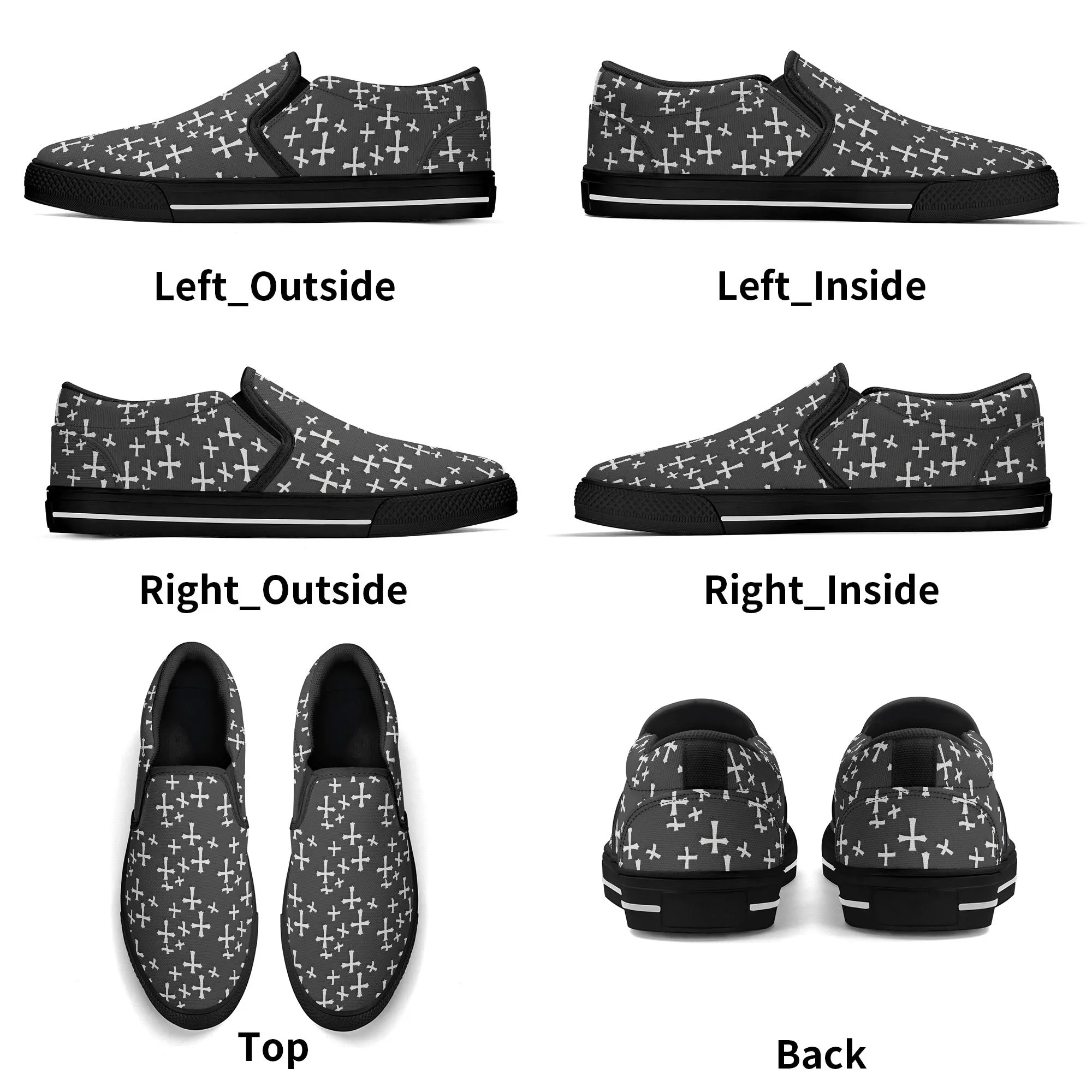 Mens Crosses Rubber Slip On Shoes