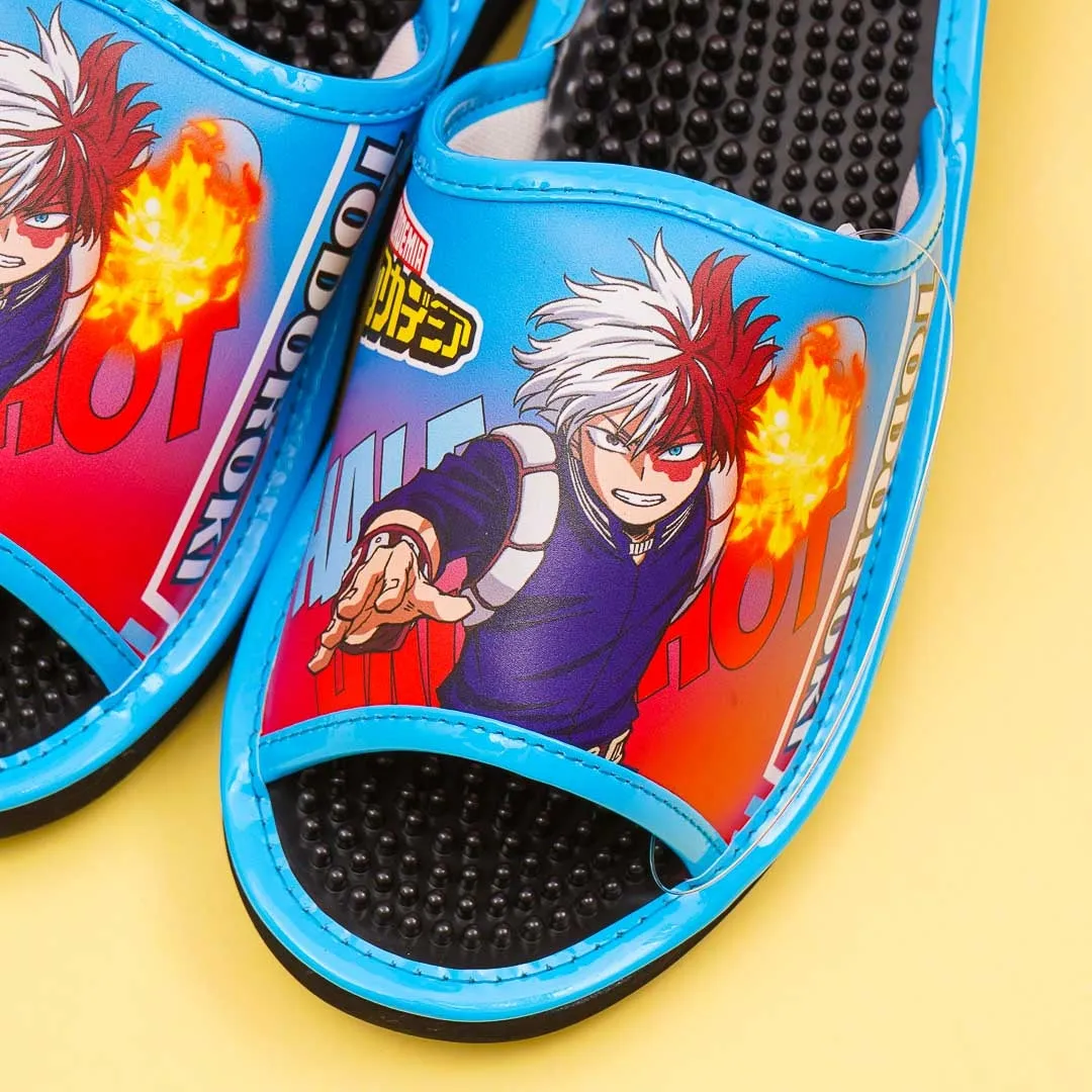 My Hero Academia Acupressure Sandals - Blue / Large