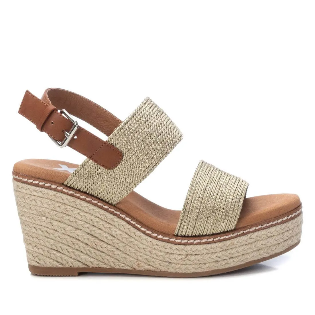 Ronda Gold Espadrilles