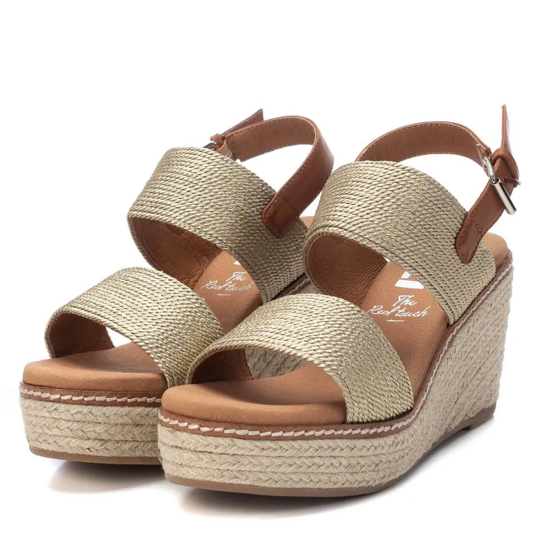 Ronda Gold Espadrilles