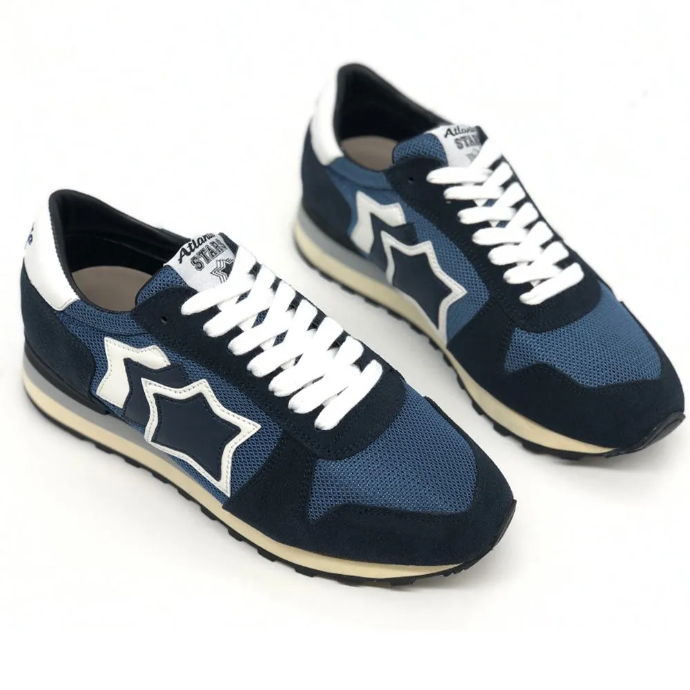 Scarpe Uomo ATLANTIC STARS Sneakers Linea Argo Colore Nightshadow Blue