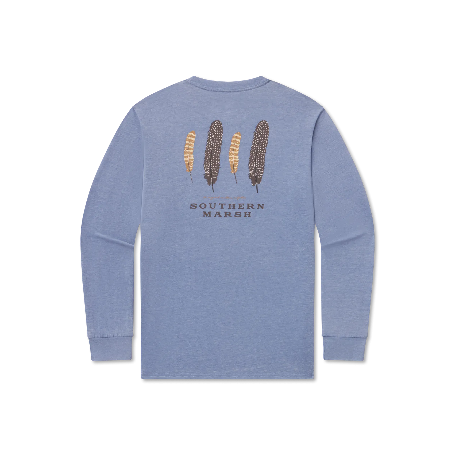 SEAWASH Tee - Waterfowl Feathers - Long Sleeve