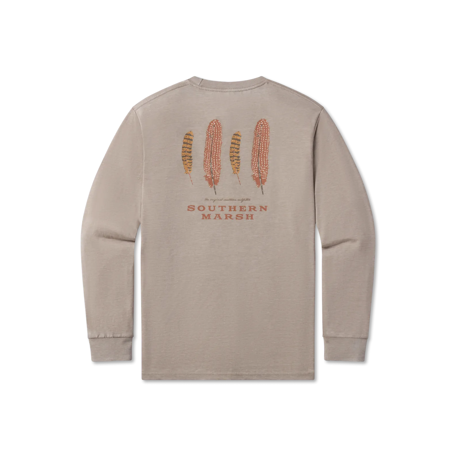 SEAWASH Tee - Waterfowl Feathers - Long Sleeve